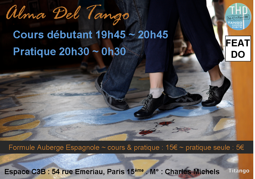 Flyer Alma Del tango